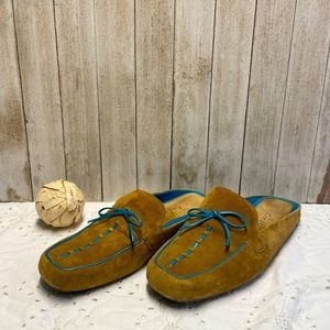 Cole Haan slipper like sandals, shoes, flats. Size 6.5D, Bin#2